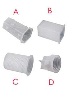 1 件 3D 蜂窝硅胶蜡烛模具，DIY 蜜蜂肥皂石膏环氧树脂模具家居装饰手工礼品 - 無色 - 查看 6