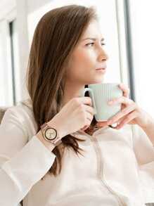 1入組玫瑰金不鏽鋼網狀錶帶，適用於 Samsung/Huawei/Garmin 智慧錶 - 玫瑰金 - 查看 10