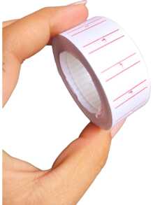 5000 Labels For Manual Price Labeling Machine - Red and White - View 4