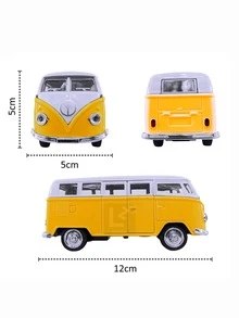 Carritos de Tracción Modelo Combi, Varios modelos, Juguete para niños - Amarillo - Ver 2