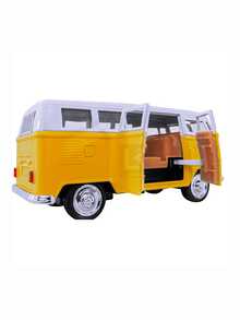 Carritos de Tracción Modelo Combi, Varios modelos, Juguete para niños - Amarillo - Ver 3