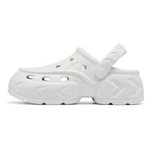 EARLDE Women's Candy-colored Fashionable Thick-soled Hollow-out Shoes For Casual & Vacation, White Summer Soft Skin-friendly Massage Garden Shoes