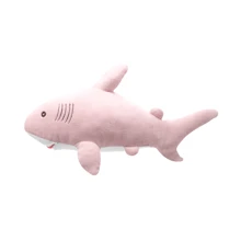 Tiburón De Peluche Shark Azul y Rosa Peluche Ultra Suave Juguete Regalo - Rosa - Ver 2