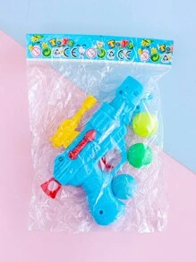 弹性乒乓球玩具枪，创意新奇趣味玩具手枪