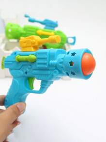 弹性乒乓球玩具枪，创意新奇趣味玩具手枪