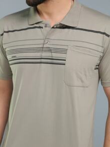 Men Polo Shirts - Màu xanh Bạc hà - Xem 1