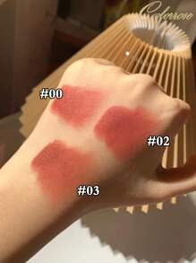 COLORROSE Matte & Glossy Lipstick, Super Glossy Lipstick, High Pigment Lipstick, Moisturizing Cream Formula, Peach Tea Color - 00 peach black tea - View 4