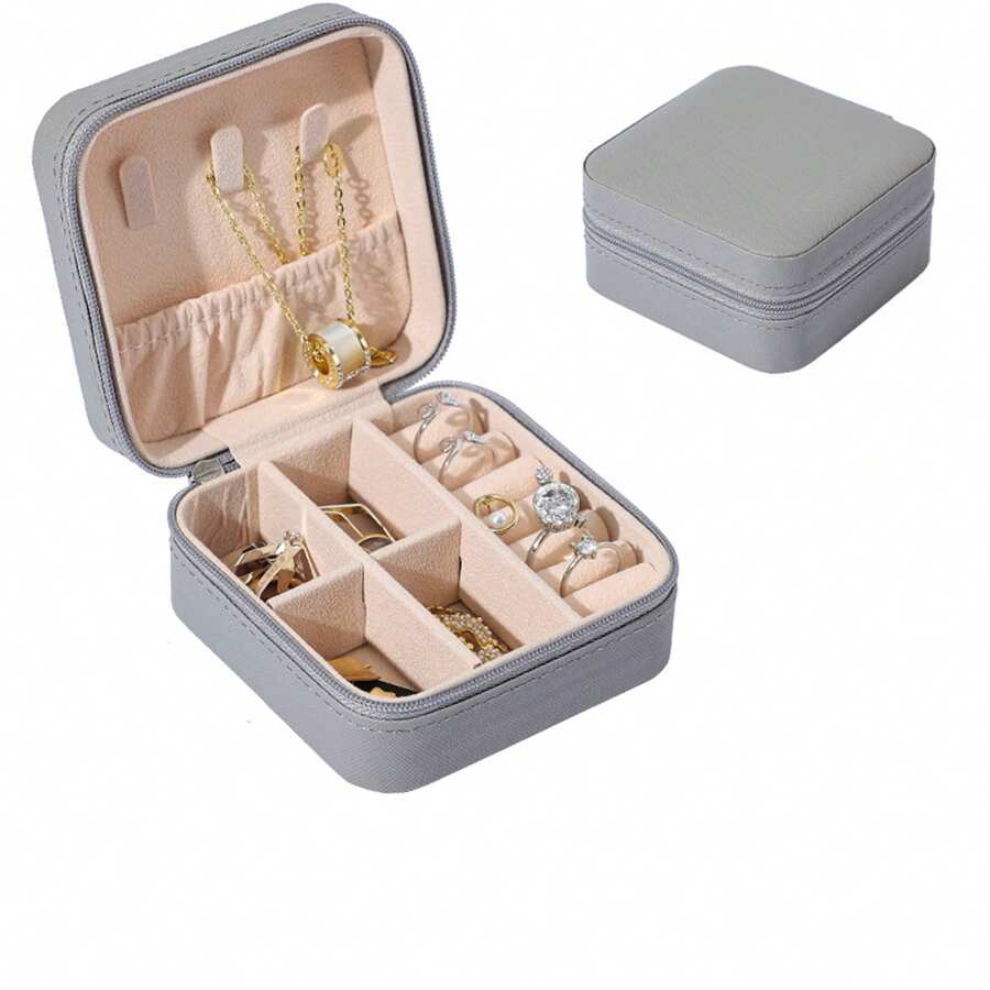 Hộp lưu trữ & thùng rác - Xám - Xem 1
