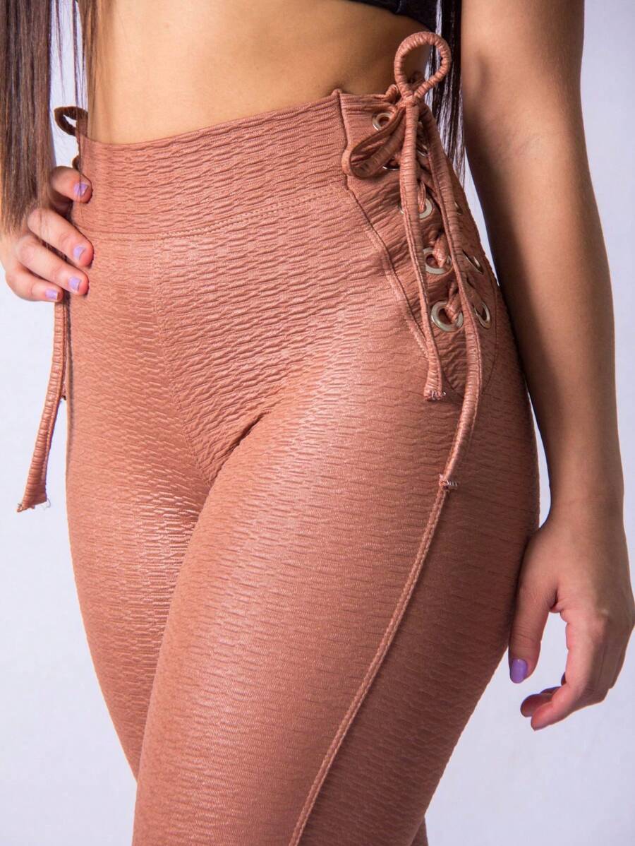 Women Sports Pants - Lạc đà - Xem 1