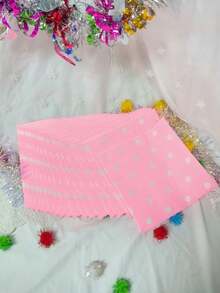 Pink Polka Dots Pattern Disposable Napkins For Birthday Party - Pink - View 2