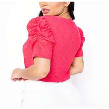 Women Blouses - Màu vàng - Xem 9