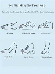 3雙組高跟鞋前掌海綿墊,厚實柔軟防疼痛和半尺寸通用男女款