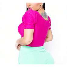 Women Tops - 紅色 - 查看 2