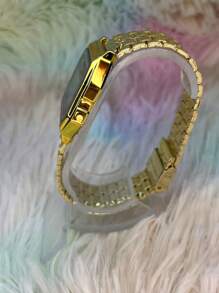 Women's Digital Watches - Yellow - View 2