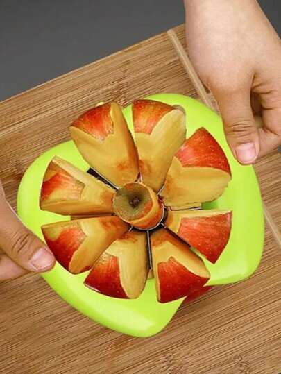 1/2pcs Reusable Apple Corer & Slicer - Creative Fruit Cutter For Kitchen Gadgets & Supplies