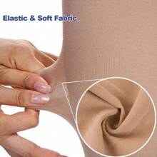 Zipper Compression Socks For Men And Women - Calf & Knee High 15-20mmHg Toe Open Compression Stockings, Suitable For Sports