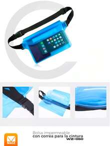 Bolsa impermeable - Rosa Pálido - Ver 3