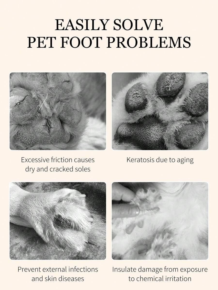 Pet Foot Care Naturally Gentle Formula To Soften And Revitalize Paw