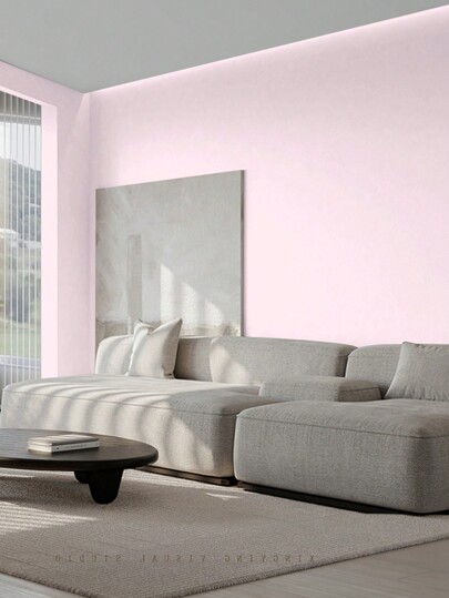 Roll Verlichting Roze Self Adhesive Wallpaper, Nordic Thickened Living Room, Bedroom Wand Paper(Seamless Joint), Renovation Stickers Peel Panels, Paper, Wallpapers, ation Items Refresh Your Home, Festival Birthday Graduation view 6