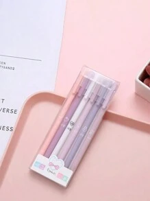 1 Hộp/6 cái Nhanh khô Đen Gel Ink Bút mực , 0.5mm Tốt Điểm , Trơn tru Viết - Nhiều màu - Xem 9
