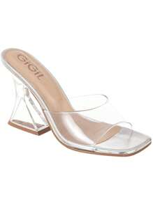 GiGiL Women Heeled Sandals - Plateado - Ver 2