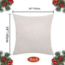 聖誕枕套 - 格子 - 查看 2