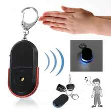 Key Finder, Led Light Finder, Anti-lost Device, Whistle Sensor - Red - View 2
