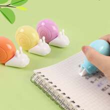 文具大容量6m修正帶小蝸牛可愛卡通幼兒園學生改變帶顏色隨機1入 - 彩色 - 查看 6