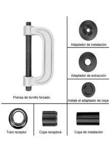 Prensa Rotula  Kit 4 En 1 Instalador Montar Desmontar 2wd 4wd Vmingo Mexico - Negro - Ver 3