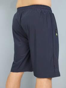 Men Shorts - Màu xanh hải quân - Xem 5