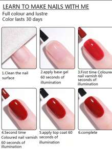 8ml Aurora Top Coat Gel Nail Polish, Pink Pearl Glitter Effect Iridescent UV Gel Soak Off UV LED Nail Art Varnishes Manicure