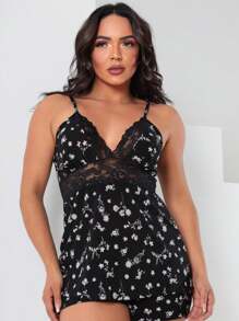 Women Pajama Sets - 黑色 - 查看 5