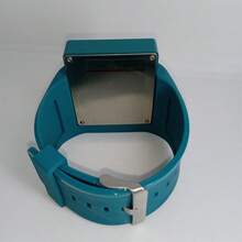 Reloj touch de moda, cuadrado varios midelos con resitencia al agua, pantalla LCD retroiluminacion LED - RELOJ AZUL CON ESTUCHE - Ver 5