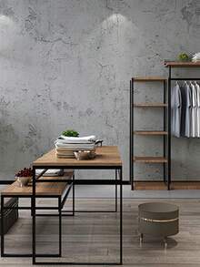 Giấy dán tường - Màu Xám nhạt - Xem 2