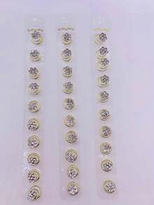 Hair Accessory Sets - Gold - View 2