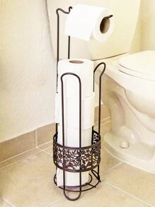 Porta Rollo De Baño - Bronce - Ver 1