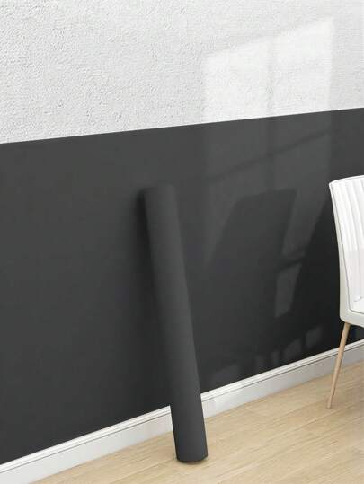 Roll Self Adhesive Wallpaper In Dark Grijs Imitation Diatom Mud Effen Bedroom Living Room, Seamless Splicing Wand Sticker, Renovation Stickers Peel Panels, Paper, Wallpapers, ation Items Refresh Your Home, Rama Birthday Graduation view 9