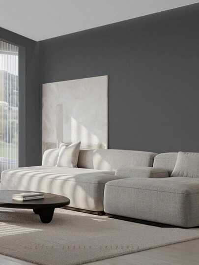 Roll Self Adhesive Wallpaper In Dark Grijs Imitation Diatom Mud Effen Bedroom Living Room, Seamless Splicing Wand Sticker, Renovation Stickers Peel Panels, Paper, Wallpapers, ation Items Refresh Your Home, Rama Birthday Graduation view 5