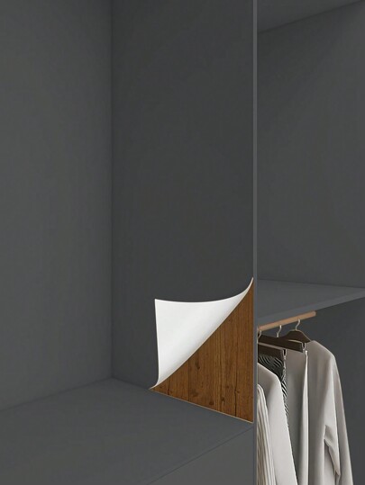 Roll Self Adhesive Wallpaper In Dark Grijs Imitation Diatom Mud Effen Bedroom Living Room, Seamless Splicing Wand Sticker, Renovation Stickers Peel Panels, Paper, Wallpapers, ation Items Refresh Your Home, Rama Birthday Graduation view 4