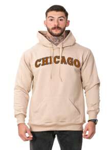 Men Sweatshirts - Màu be - Xem 1