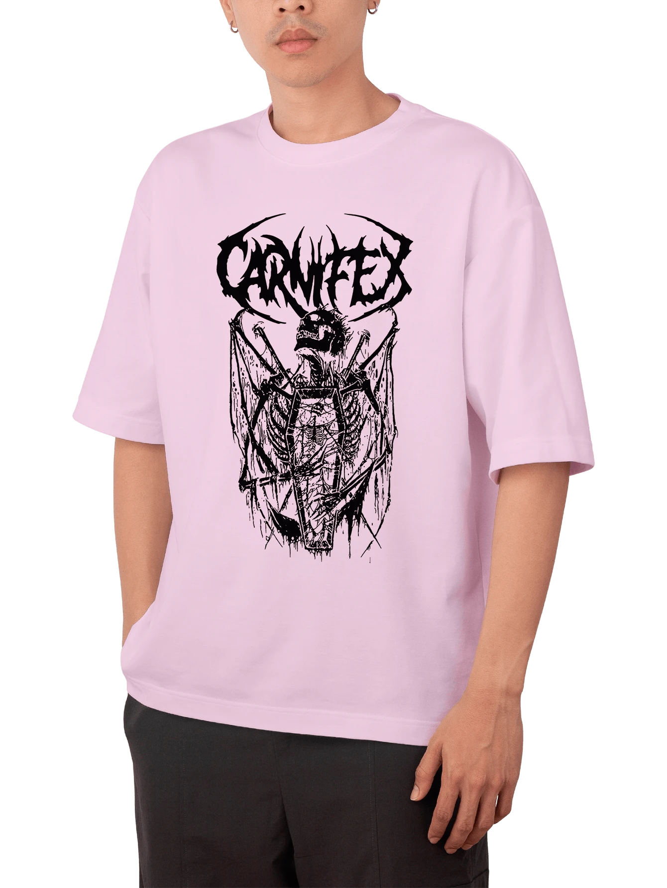 Men T-Shirts - 淺粉色 - 查看 1