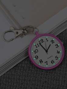 Llavero con concha cuarzo colgante con rosado esfera - Rosa Fucsia - Ver 4