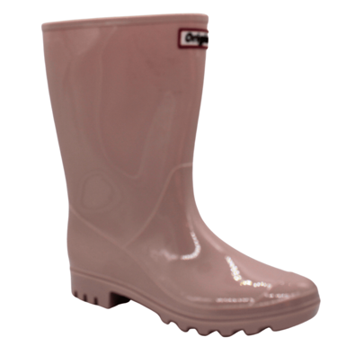 Botas Para Lluvia Antiderrapante Mujer Plástico Colores