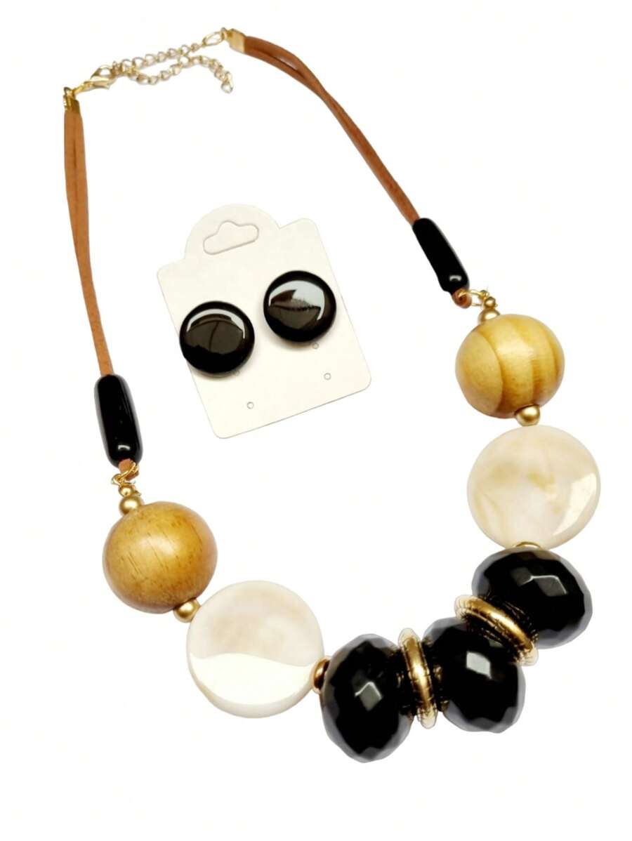Chain Necklaces - màu đen - Xem 1