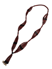 Collar De Elegua De Mazo 68 cm De largo - Rojo - Ver 2