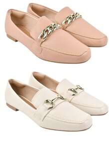 Women Flats - 白色 - 查看 1