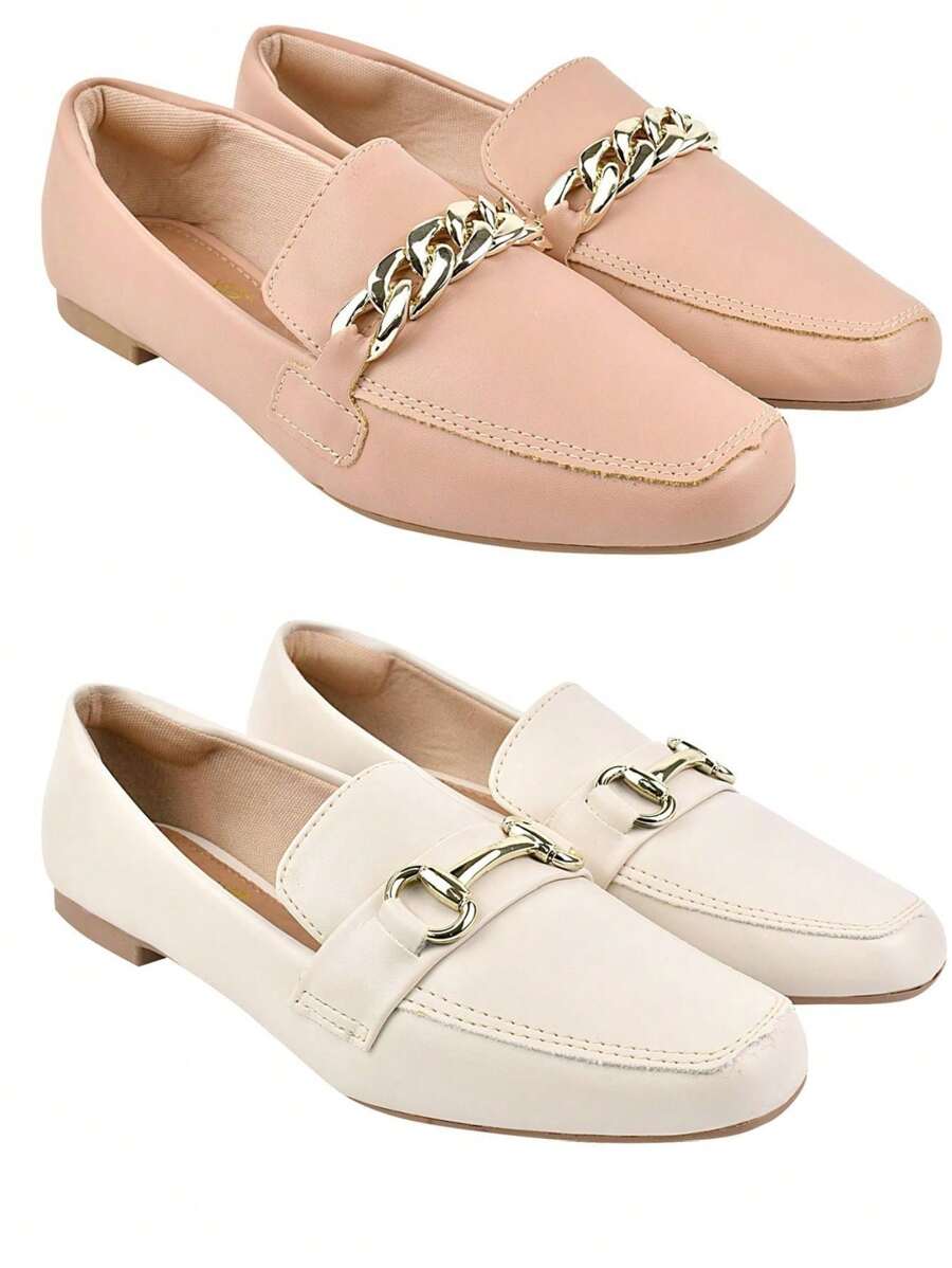 Women Flats - 白色 - 查看 1