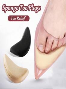 3雙組高跟鞋前掌海綿墊,厚實柔軟防疼痛和半尺寸通用男女款