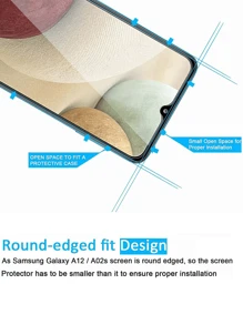 2入組聚酯纖維玻璃屏幕保護貼適用於三星/華為手機 - 2片裝 - 查看 4