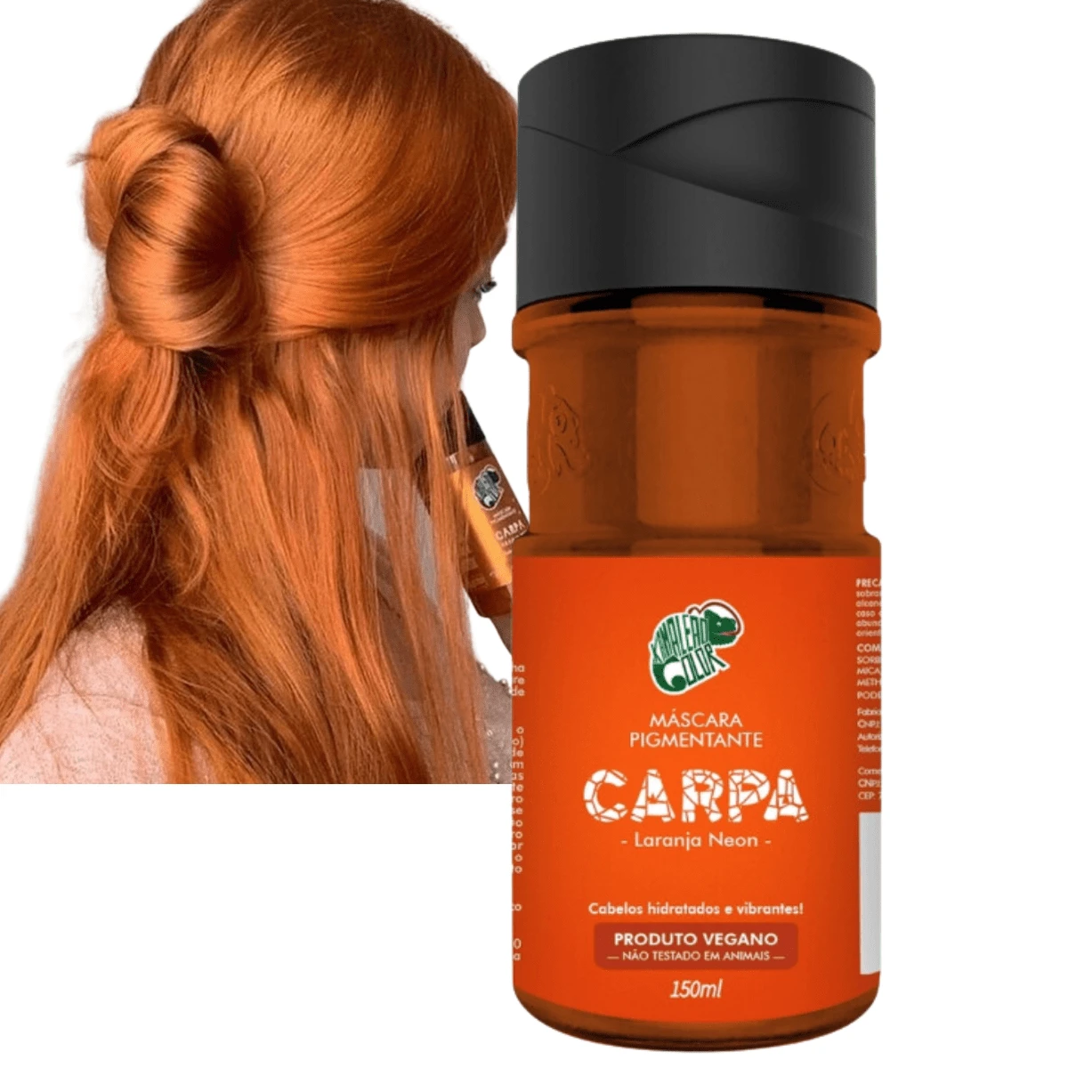 Máscara Pigmentante Kamaleão Color COR CARPA 150ml - Tamanho Único - Visão 1